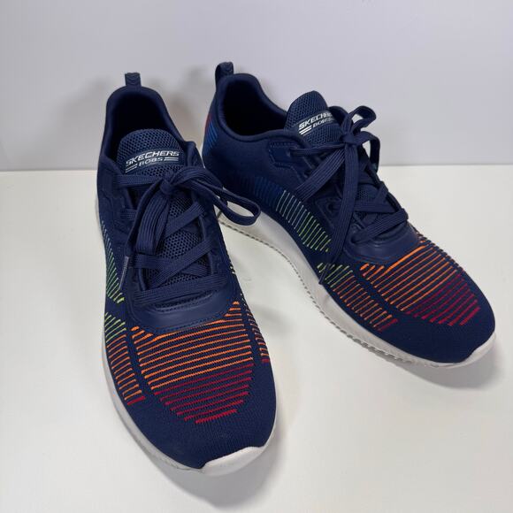 NEW SKECHERS BOBS Memory Foam Sneaker Shoes Women Comfort Athletic Colorful 11 - Picture 1 of 8